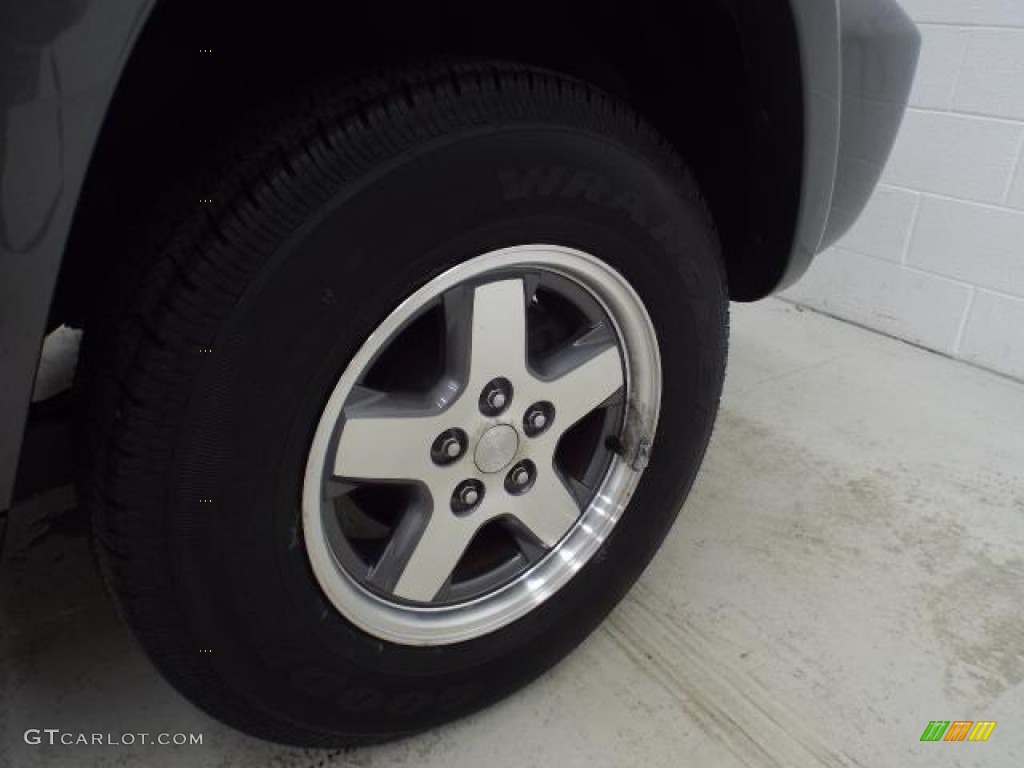 2006 Liberty Sport 4x4 - Inferno Red Pearl / Medium Slate Gray photo #22