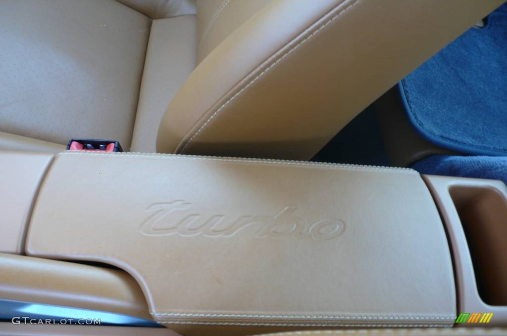 2007 911 Turbo Coupe - Midnight Blue Metallic / Natural Leather Brown photo #21