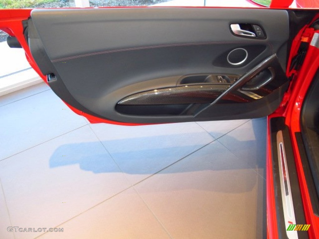 2014 Audi R8 Spyder V10 Black Door Panel Photo #89955579