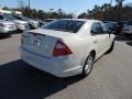 2011 White Suede Ford Fusion S  photo #13