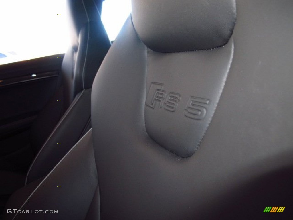 2014 RS 5 Coupe quattro - Phantom Black Pearl / Black/Rock Gray photo #12