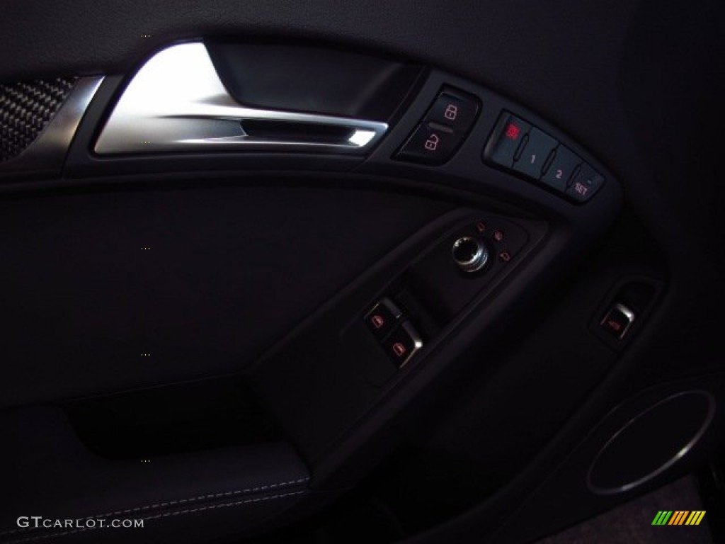 2014 RS 5 Coupe quattro - Phantom Black Pearl / Black/Rock Gray photo #14