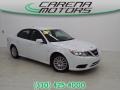 Arctic White 2011 Saab 9-3 2.0T Sport Sedan