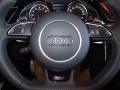 Black/Rock Gray Steering Wheel Photo for 2014 Audi RS 5 #89956245