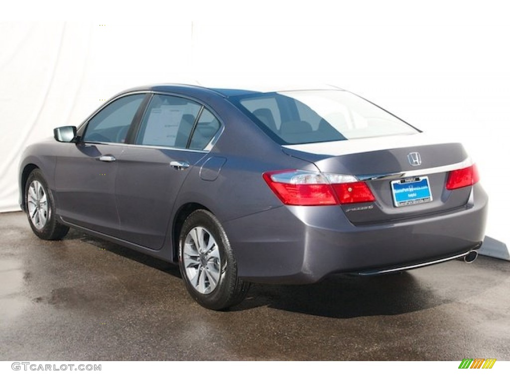 2014 Accord LX Sedan - Modern Steel Metallic / Gray photo #5