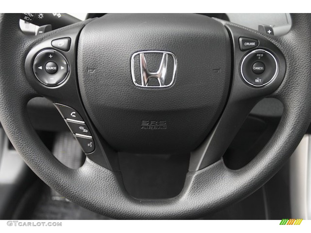 2014 Accord LX-S Coupe - Crystal Black Pearl / Black photo #9