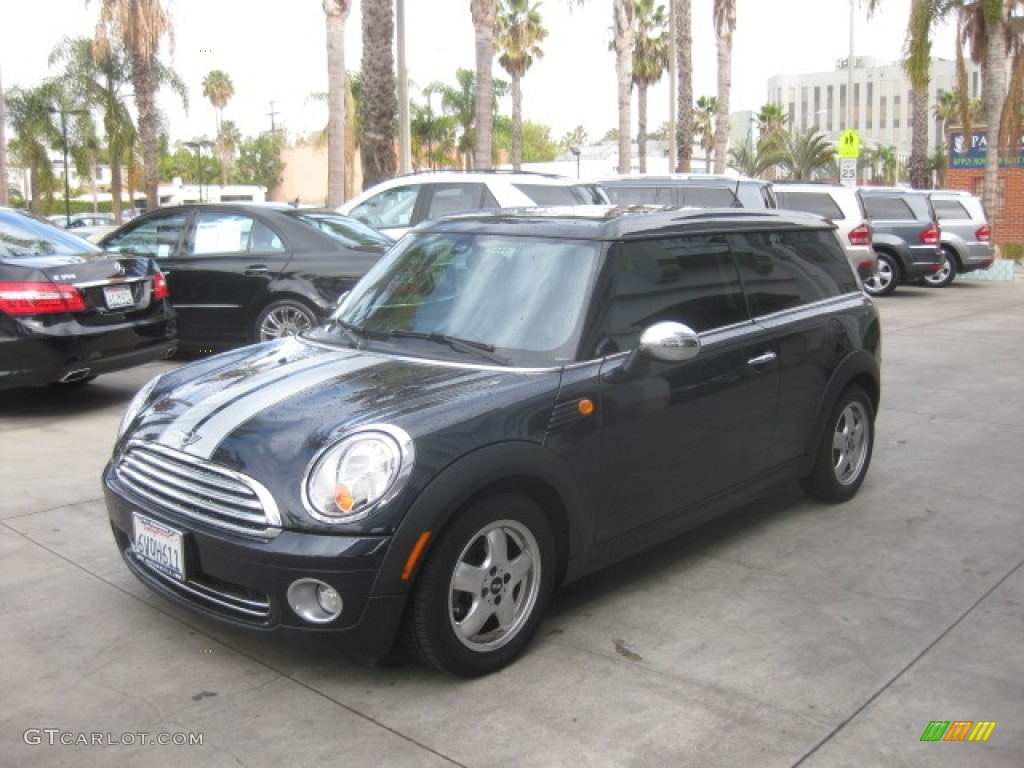 2009 Cooper Clubman - Horizon Blue / Black/Grey photo #5