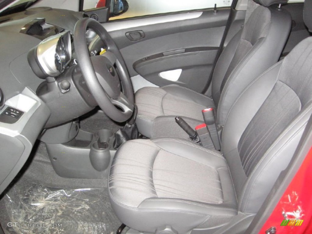 Silver/Silver Interior 2014 Chevrolet Spark LS Photo #89960148