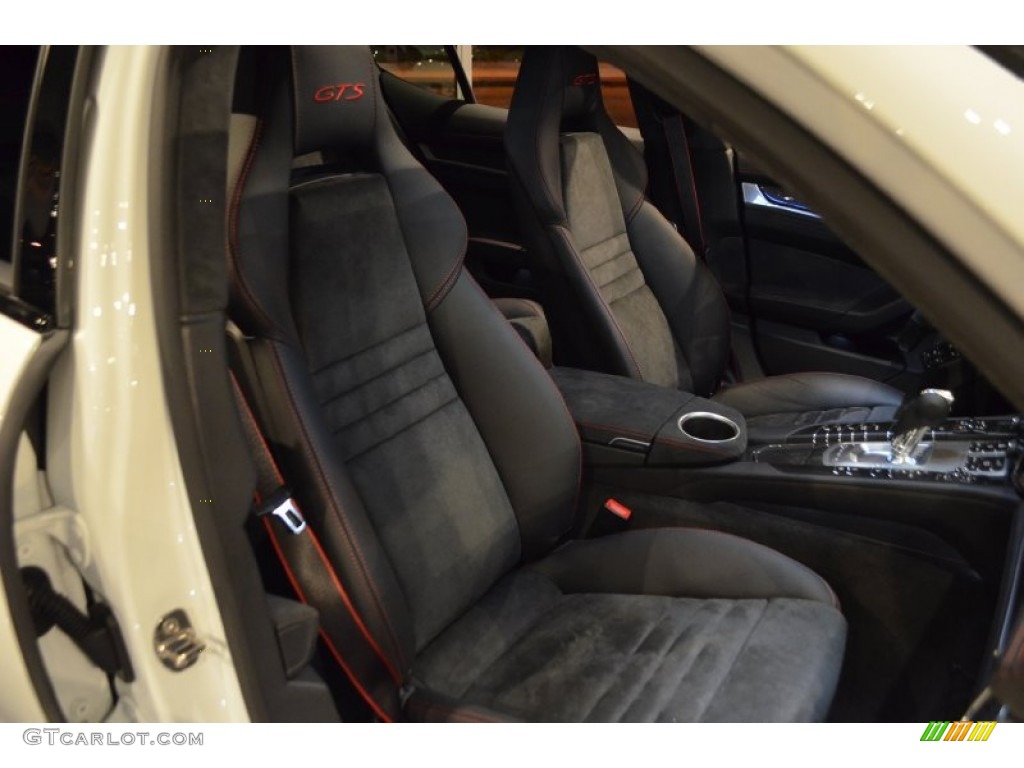 GTS Black Leather/Alcantara w/Carmine Red Interior 2014 Porsche Panamera GTS Photo #89960427