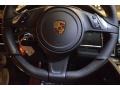 GTS Black Leather/Alcantara w/Carmine Red 2014 Porsche Panamera GTS Steering Wheel