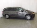 2014 Smoky Topaz Metallic Honda Odyssey EX-L  photo #5