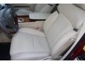 2011 Lexus GS Parchment/Birds Eye Maple Interior Front Seat Photo