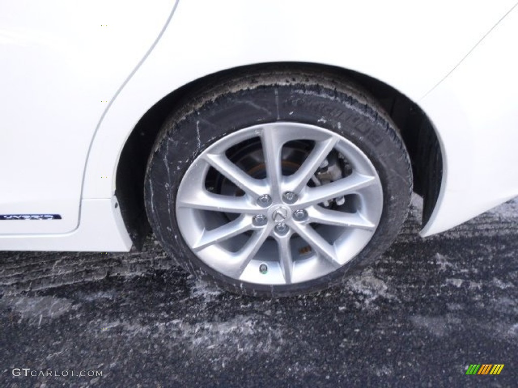 2013 CT 200h Hybrid - Ultra White / Black photo #8