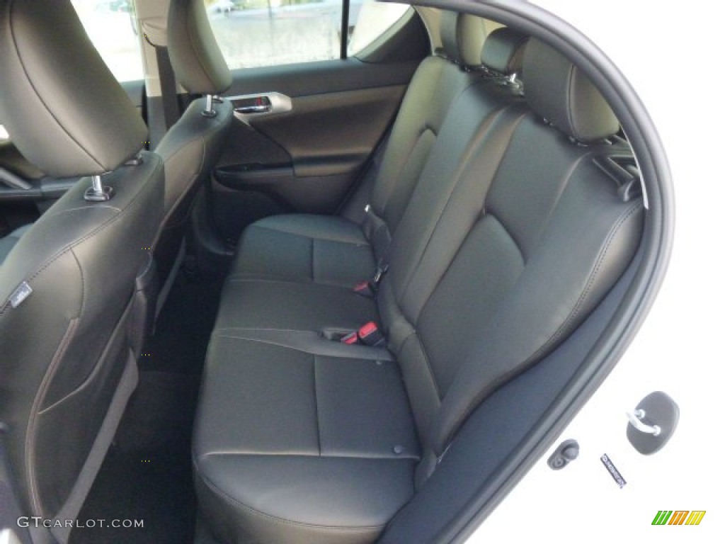 2013 CT 200h Hybrid - Ultra White / Black photo #10