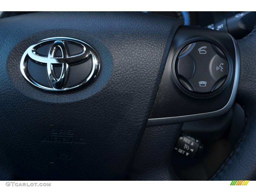 2014 Camry Hybrid XLE - Cypress Pearl / Ivory photo #21