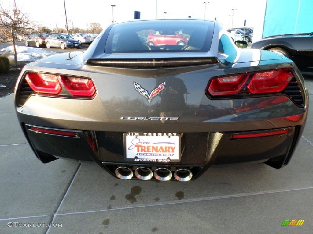 2014 Corvette Stingray Coupe - Cyber Gray Metallic / Jet Black photo #4