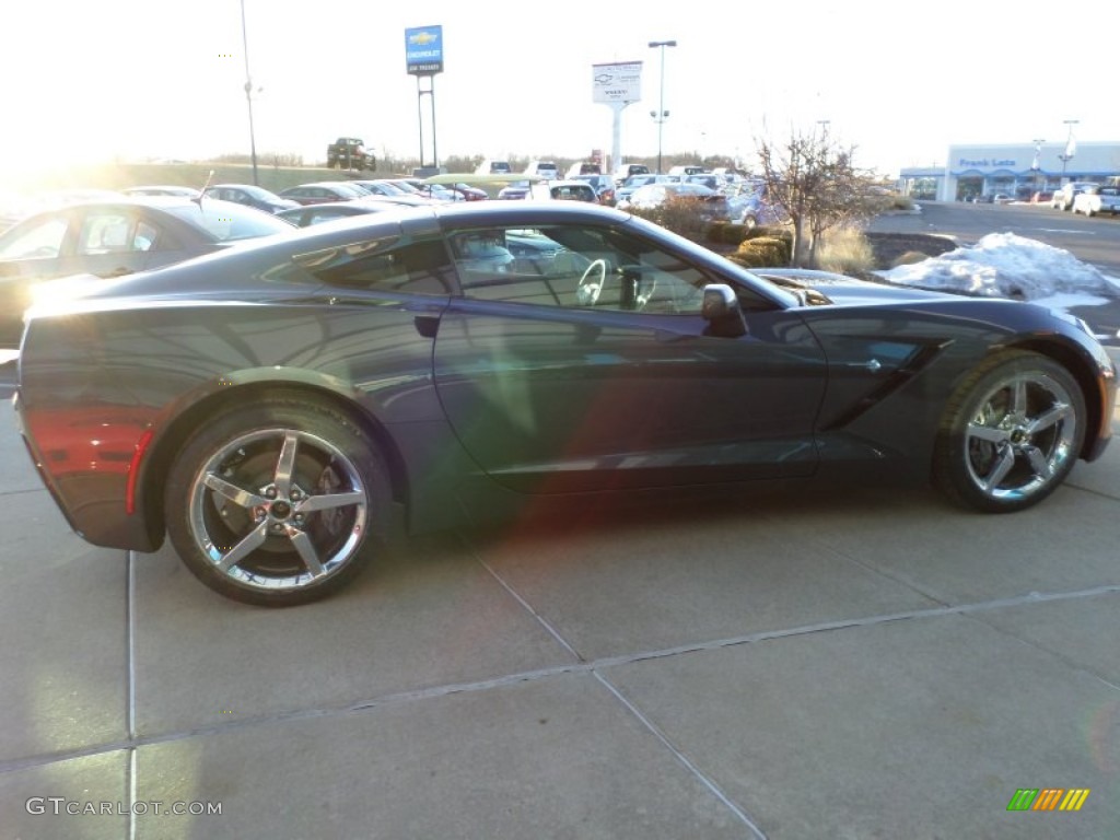 2014 Corvette Stingray Coupe - Cyber Gray Metallic / Jet Black photo #7