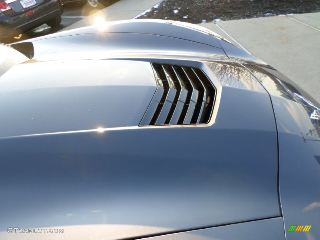 2014 Corvette Stingray Coupe - Cyber Gray Metallic / Jet Black photo #9