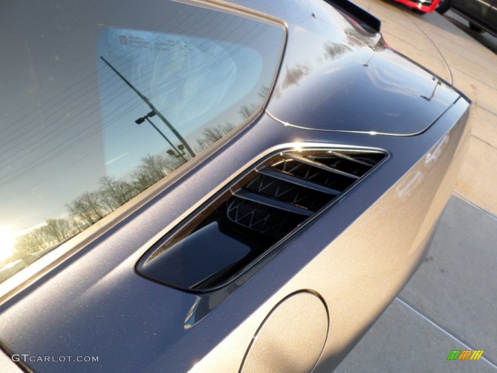 2014 Corvette Stingray Coupe - Cyber Gray Metallic / Jet Black photo #11