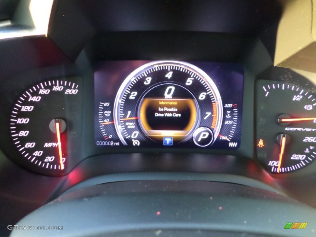 2014 Chevrolet Corvette Stingray Coupe Gauges Photo #89964150