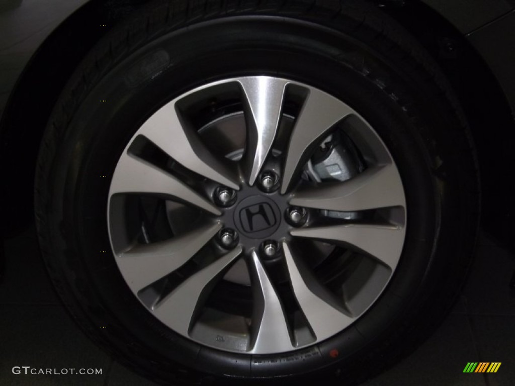 2014 Accord LX Sedan - Hematite Metallic / Black photo #3