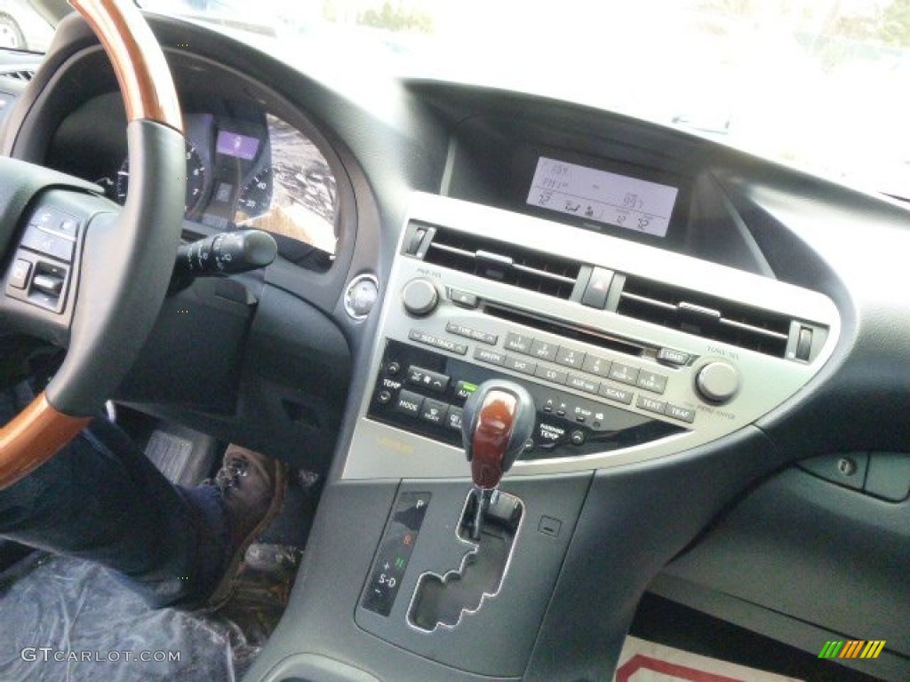 2010 RX 350 AWD - Truffle Brown Mica / Black/Brown Walnut photo #14