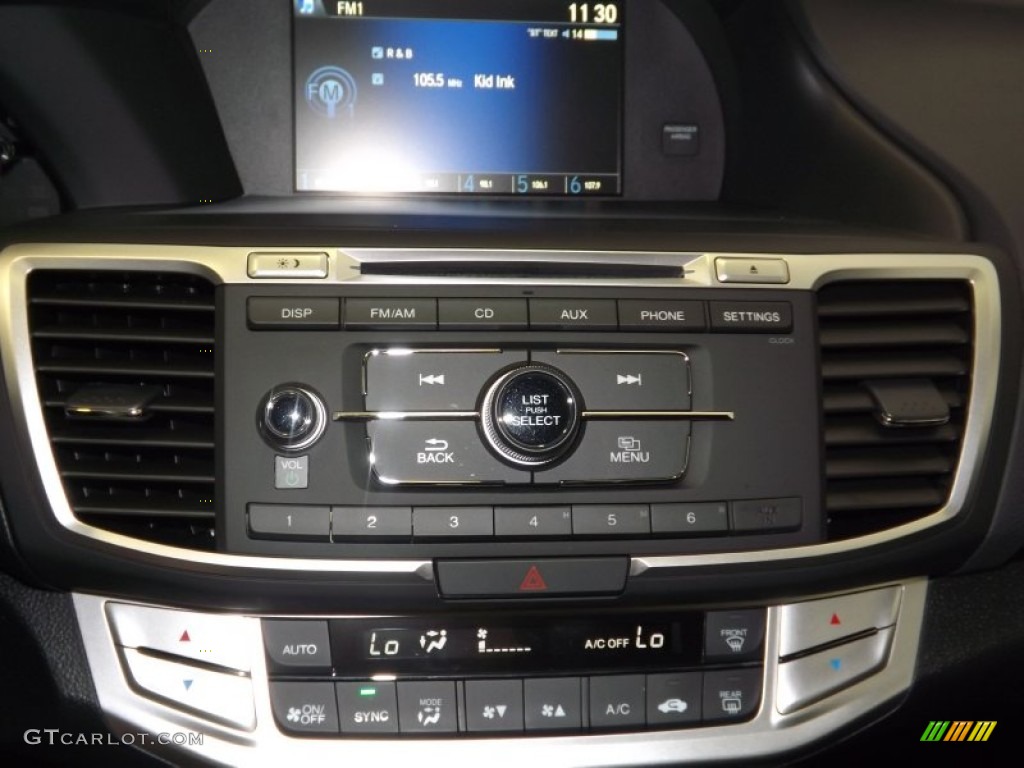 2014 Accord LX Sedan - Hematite Metallic / Black photo #15