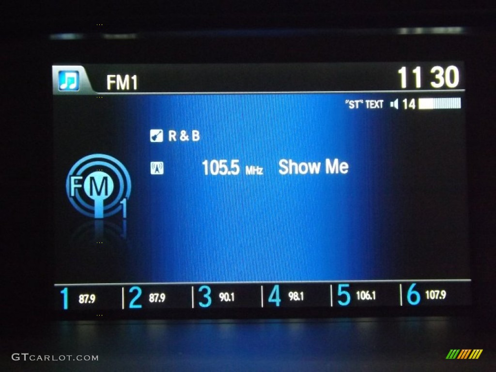 2014 Accord LX Sedan - Hematite Metallic / Black photo #16
