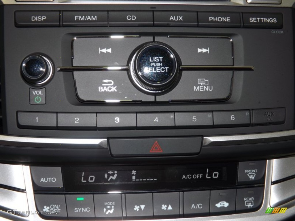 2014 Accord LX Sedan - Hematite Metallic / Black photo #19