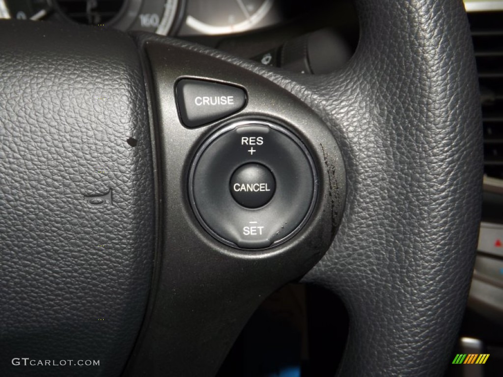 2014 Accord LX Sedan - Hematite Metallic / Black photo #24