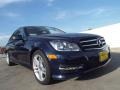 2014 Lunar Blue Metallic Mercedes-Benz C 250 Sport  photo #11