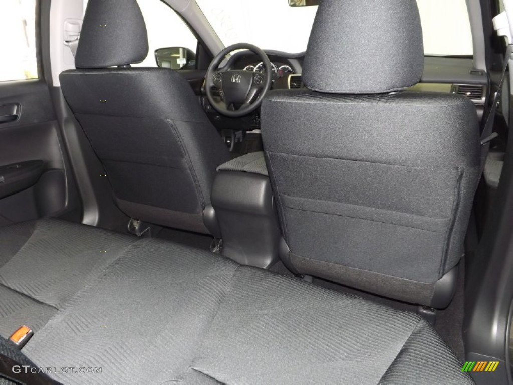 2014 Accord LX Sedan - Hematite Metallic / Black photo #30