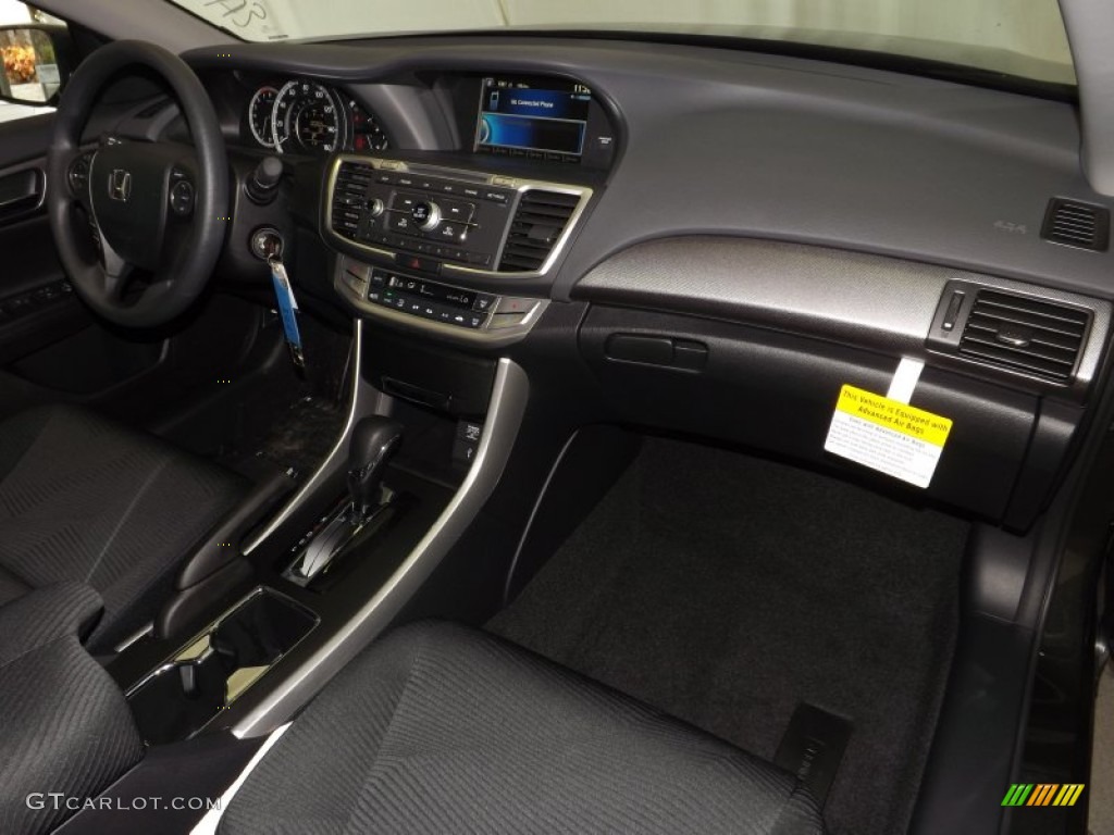 2014 Accord LX Sedan - Hematite Metallic / Black photo #32