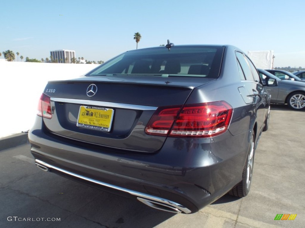 2014 E 350 Sport Sedan - Steel Gray Metallic / Gray/Dark Gray photo #4