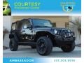 2008 Black Jeep Wrangler Unlimited Rubicon 4x4  photo #1