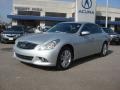 2011 Liquid Platinum Infiniti G 37 x AWD Sedan  photo #2