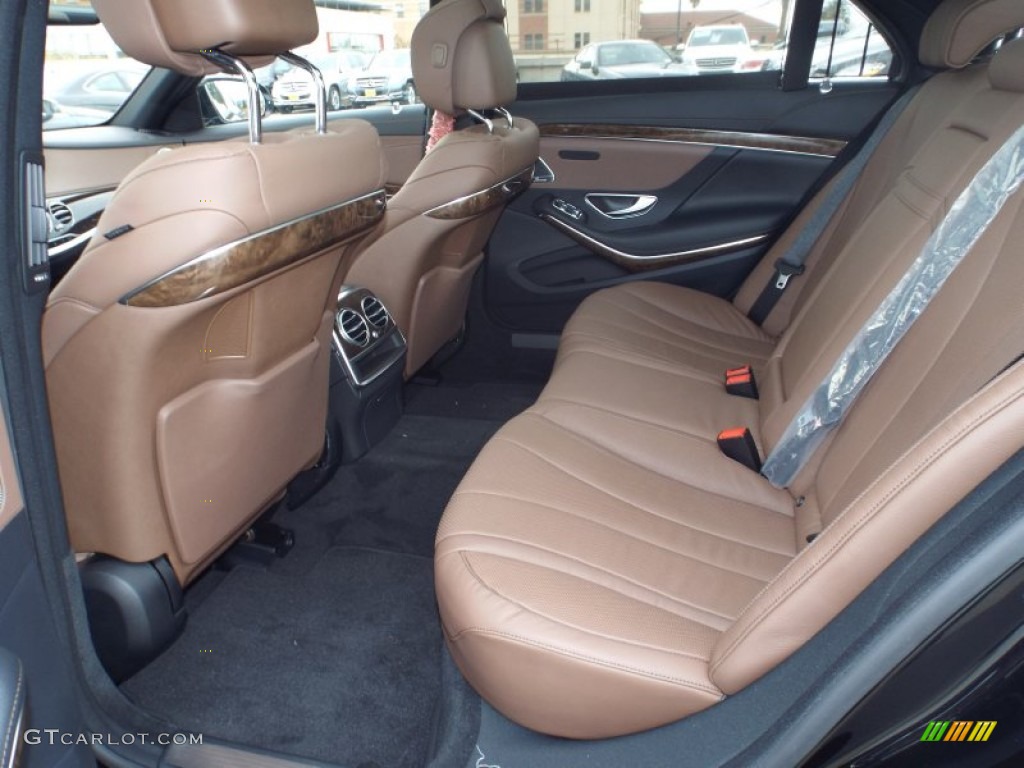 2014 Mercedes-Benz S 550 Sedan Rear Seat Photo #89966661