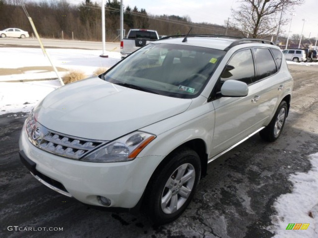 2006 Murano SL - Glacier Pearl / Cafe Latte photo #4