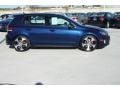 2011 Shadow Blue Metallic Volkswagen GTI 4 Door Autobahn Edition  photo #10