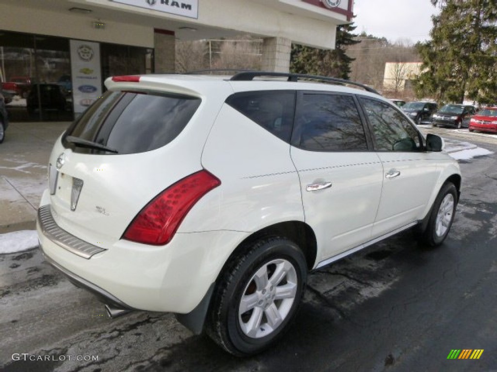 2006 Murano SL - Glacier Pearl / Cafe Latte photo #8