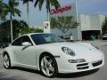 2008 Carrara White Porsche 911 Carrera 4S Coupe  photo #1