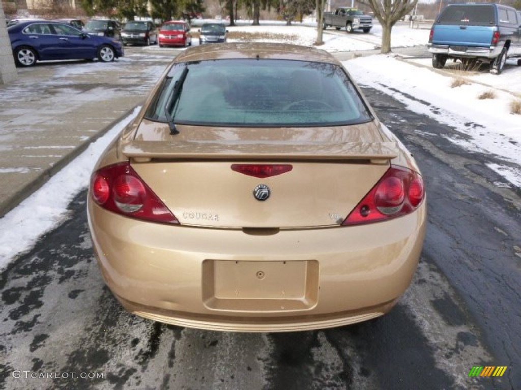 2001 Cougar V6 - Sunburst Gold Metallic / Medium Parchment photo #7