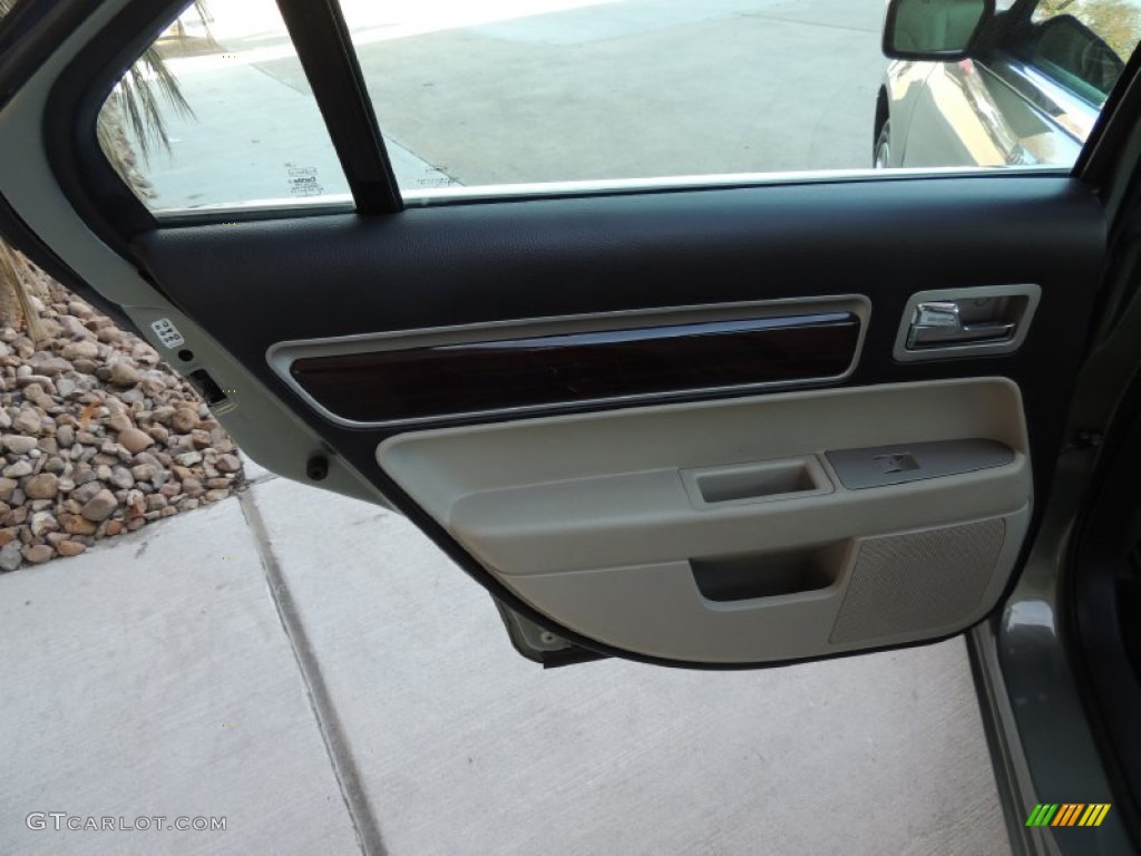 2008 MKZ Sedan - Moss Green Metallic / Light Stone photo #12