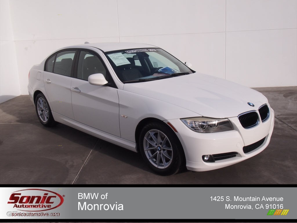 2010 3 Series 328i Sedan - Alpine White / Black photo #1