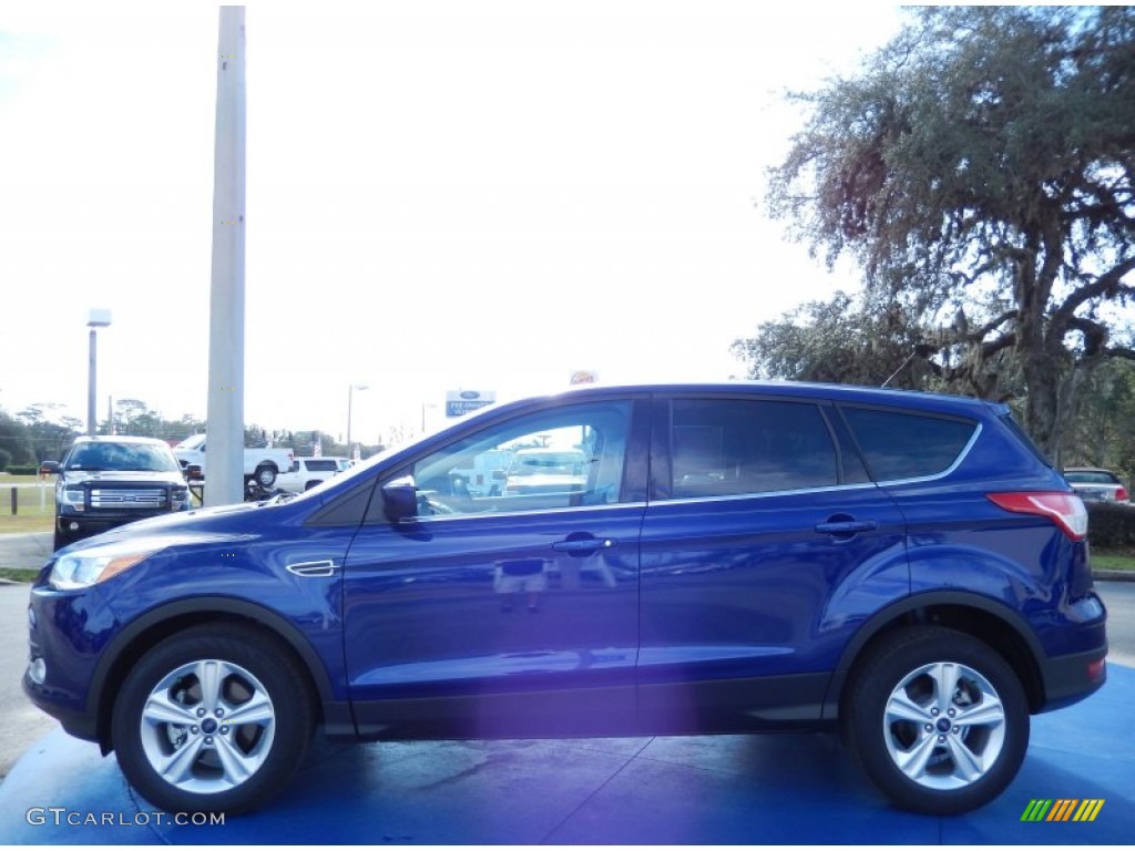 2014 Escape SE 1.6L EcoBoost - Deep Impact Blue / Medium Light Stone photo #2