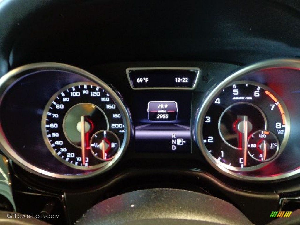 2013 Mercedes-Benz ML 63 AMG 4Matic Gauges Photo #89972293