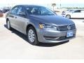 2014 Platinum Gray Metallic Volkswagen Passat 1.8T Wolfsburg Edition  photo #1