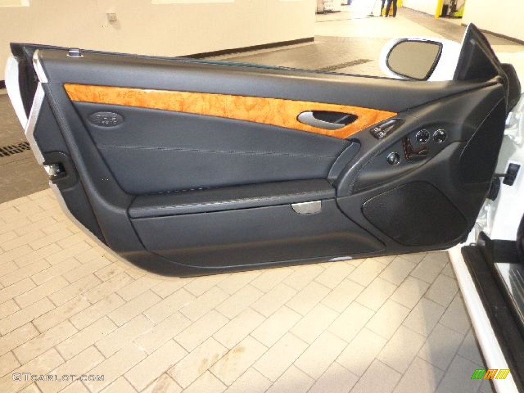 2007 Mercedes-Benz SL 65 AMG Roadster Black Door Panel Photo #89972895