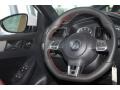 2013 Volkswagen Jetta Titan Black Interior Steering Wheel Photo