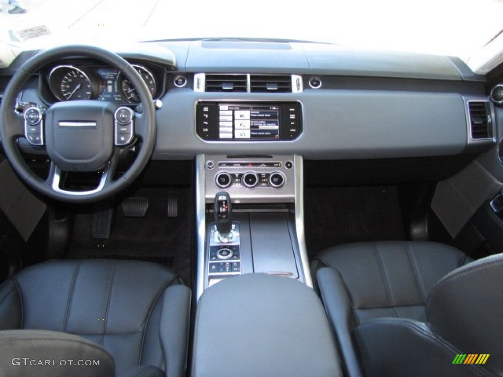 2014 Land Rover Range Rover Sport Supercharged Ebony/Lunar/Ebony Dashboard Photo #89973727